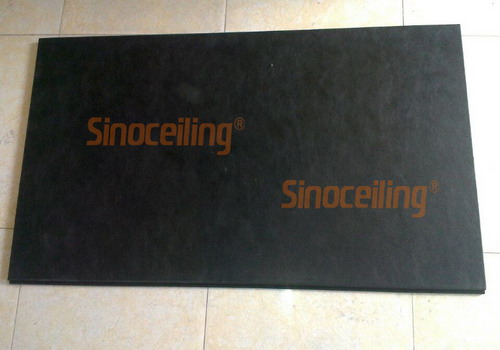 Fiberglass Ceiling Tile, black color