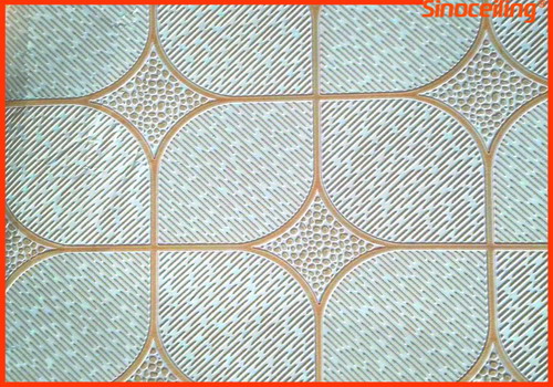 PVC Laminated Gypsum Tile
