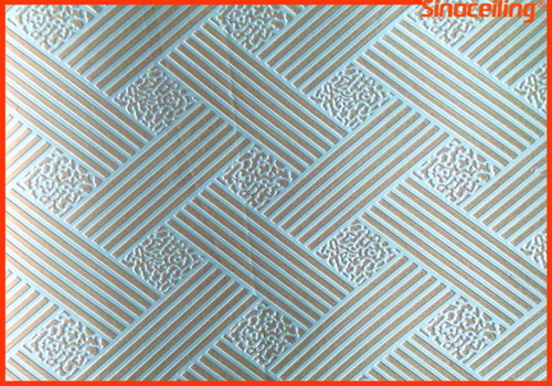 PVC Laminated Gypsum Tile