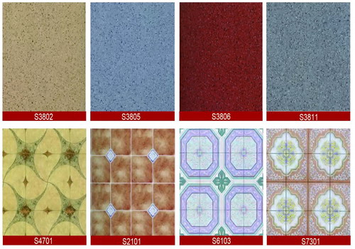 PVC Sponge Flooring, foamed backing