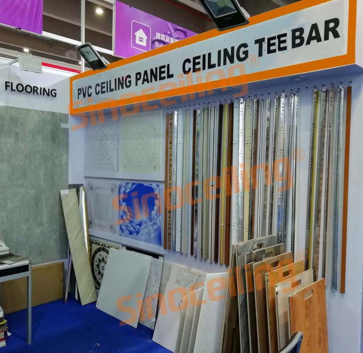 PVC ceilings displayed on 126th canton fair(图1)