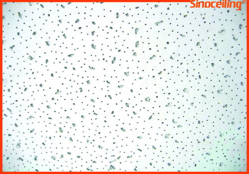 patterns of mineral fiber tile