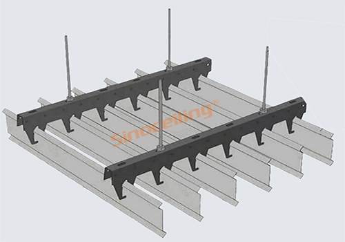 vertical aluminum screen ceilings