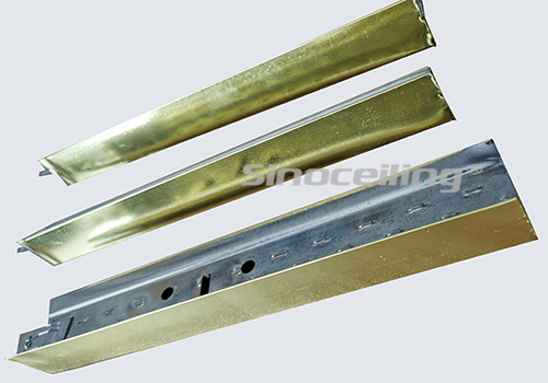 32x24mm ceiling t grid,golden surface