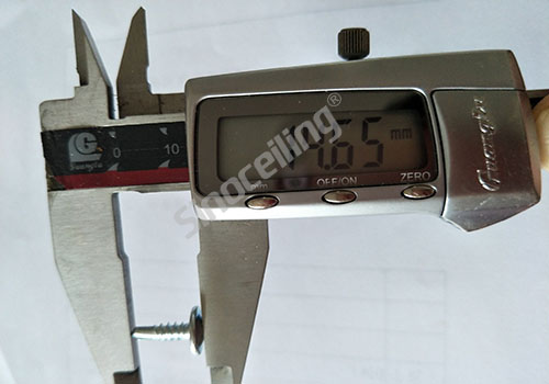 4.2x13mm wafer head self drilling screw