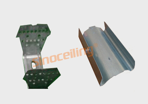 Clip and connector for 60mm ceiling channel