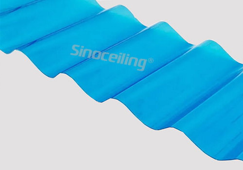 circular wave PVC corrugated sheets