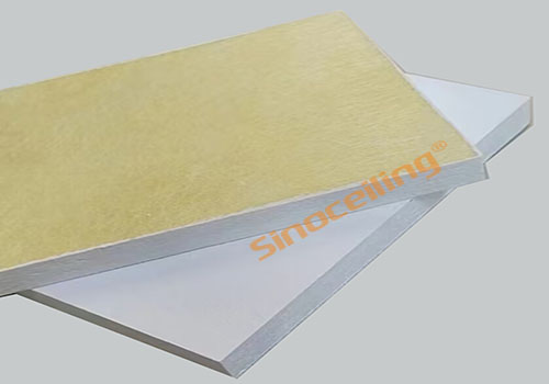 fiberglass ceiling tile,4 sides painted
