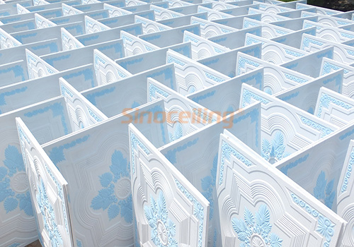 Reinforced GRG Gypsum Tile